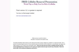 Cellulite Gone- No Weight Loss No Gym Routine