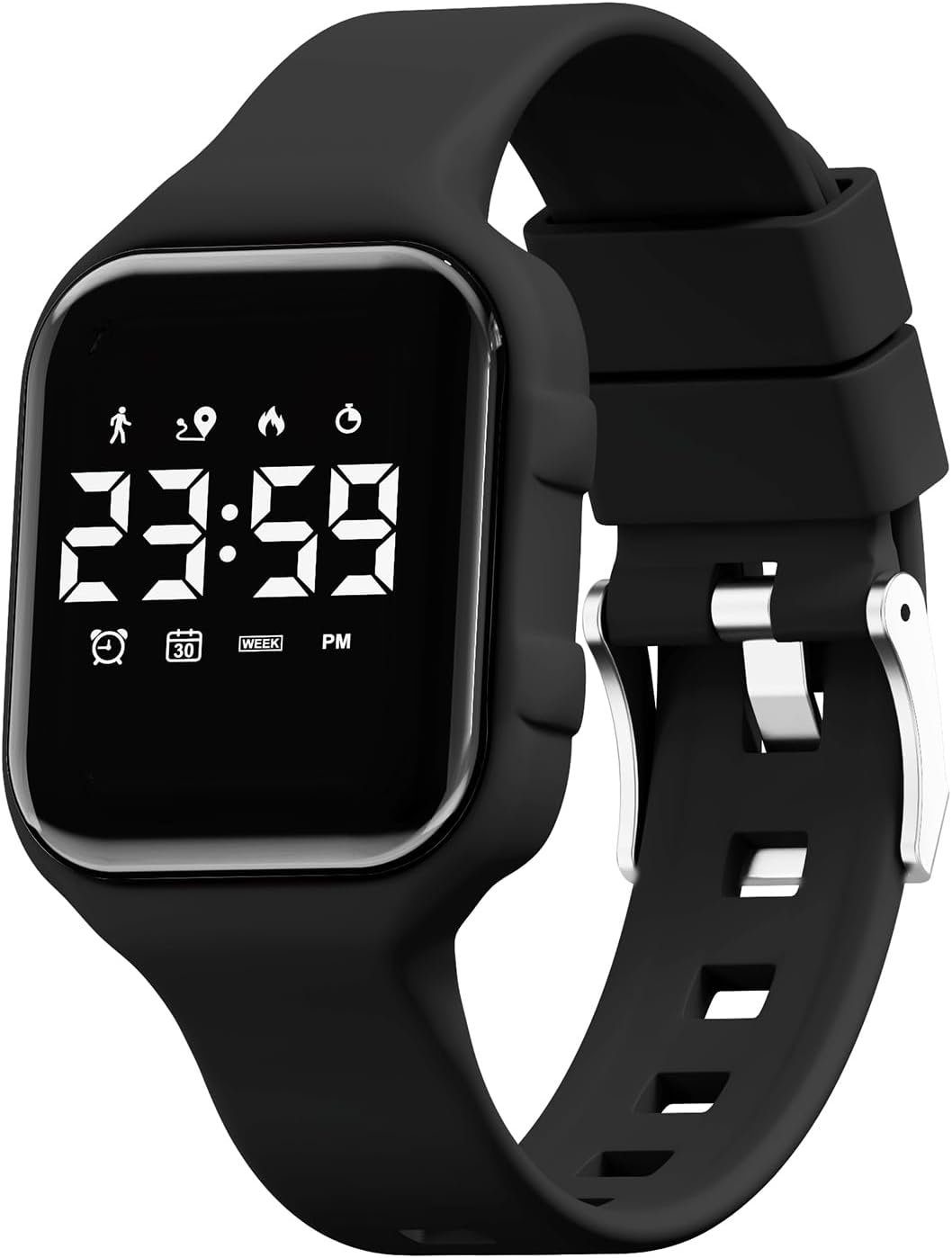 GOLDEN HOUR Kids Digital Sport Watches with Fitness Tracker, Alarm Clock, Stopwatch, No App Waterproof Birthday Gifts for Girls and Boys Ages 4-12 - Image 2