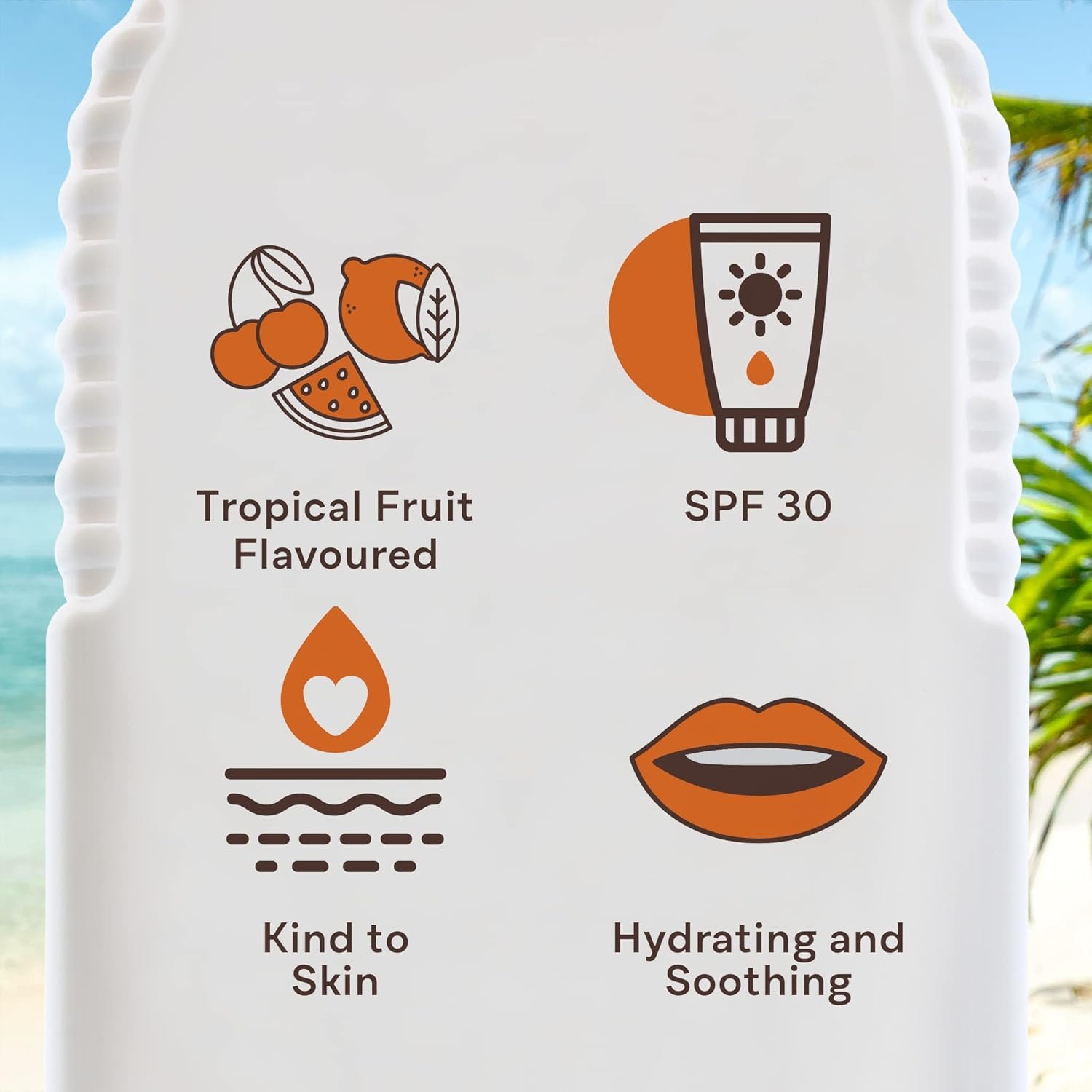 Malibu Sun SPF 30 Lip Balm Sunscreen, Watermelon, Mint and Vanilla, 3 x 5g, - Image 4