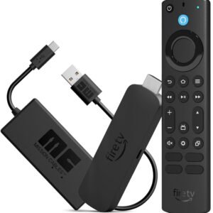 Fire TV Stick 4K Max + Mission USB Cable
