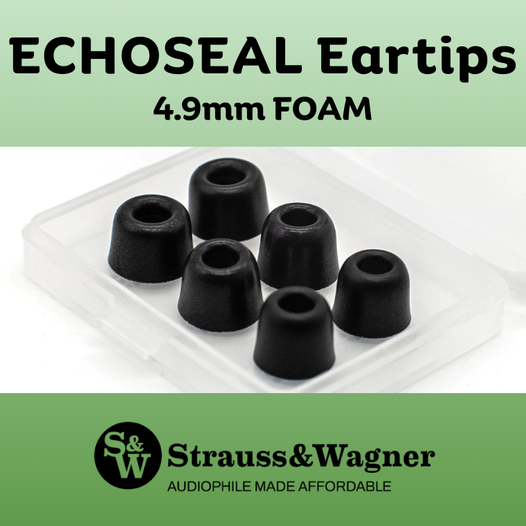 Strauss & Wagner Review: EchoSeal Foam Eartips