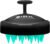 HEETA Scalp Massager Hair Growth, Shampoo Brush with Soft Silicone Bristles for Hair Care and Head Relaxation, Ergonomic Scalp for Women/Men/Pet-Black&Turquoise